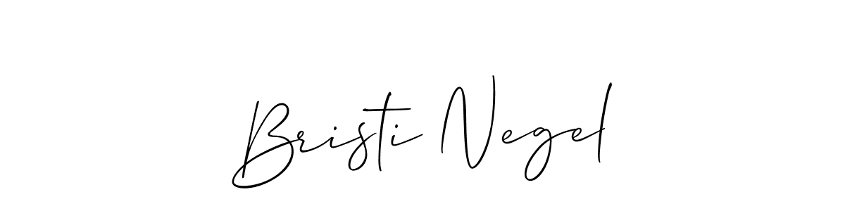 Make a short Bristi Negel signature style. Manage your documents anywhere anytime using Allison_Script. Create and add eSignatures, submit forms, share and send files easily. Bristi Negel signature style 2 images and pictures png