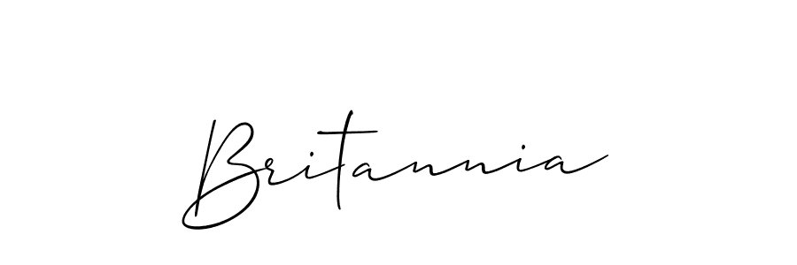 Make a beautiful signature design for name Britannia. Use this online signature maker to create a handwritten signature for free. Britannia signature style 2 images and pictures png