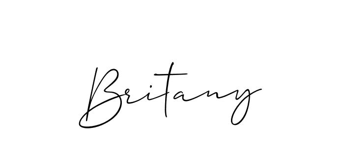 Also You can easily find your signature by using the search form. We will create Britany name handwritten signature images for you free of cost using Allison_Script sign style. Britany signature style 2 images and pictures png