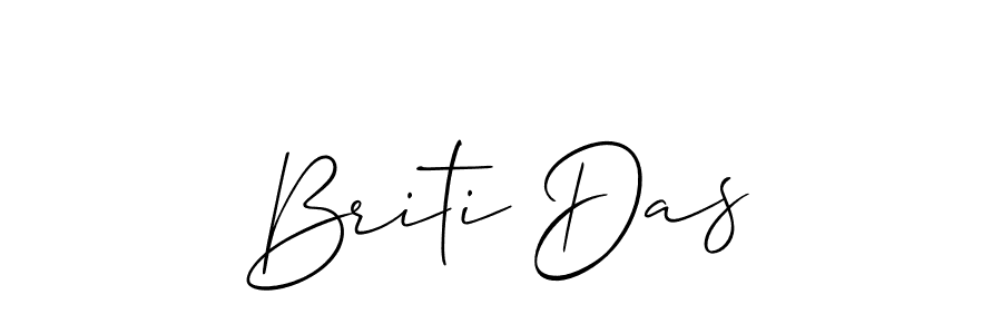 Once you've used our free online signature maker to create your best signature Allison_Script style, it's time to enjoy all of the benefits that Briti Das name signing documents. Briti Das signature style 2 images and pictures png