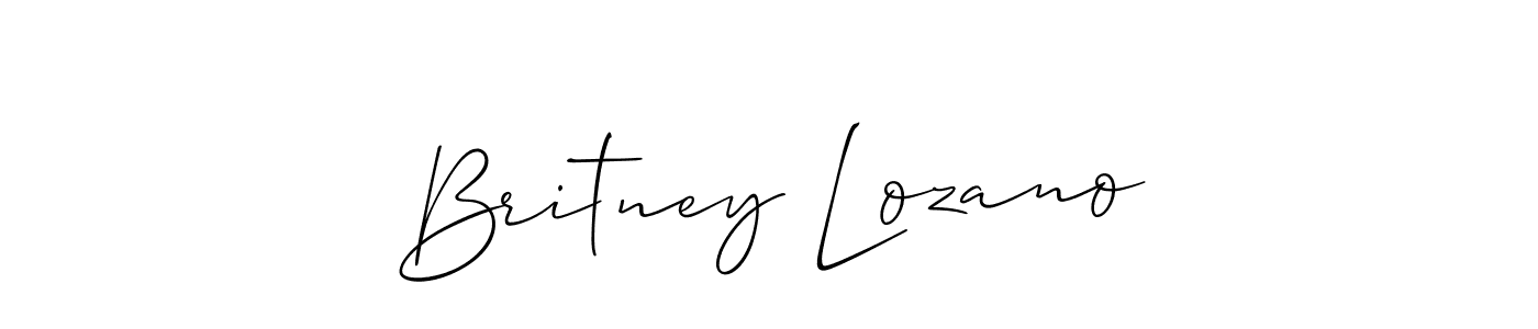 This is the best signature style for the Britney Lozano name. Also you like these signature font (Allison_Script). Mix name signature. Britney Lozano signature style 2 images and pictures png