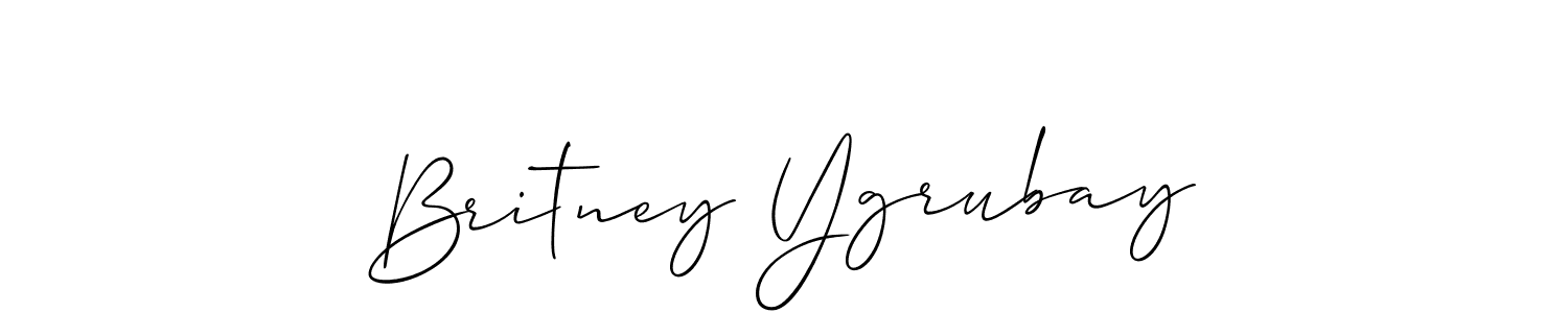 Here are the top 10 professional signature styles for the name Britney Ygrubay. These are the best autograph styles you can use for your name. Britney Ygrubay signature style 2 images and pictures png