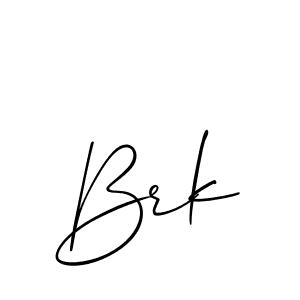 It looks lik you need a new signature style for name Brk. Design unique handwritten (Allison_Script) signature with our free signature maker in just a few clicks. Brk signature style 2 images and pictures png