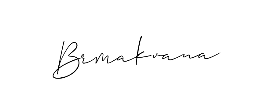 You should practise on your own different ways (Allison_Script) to write your name (Brmakvana) in signature. don't let someone else do it for you. Brmakvana signature style 2 images and pictures png