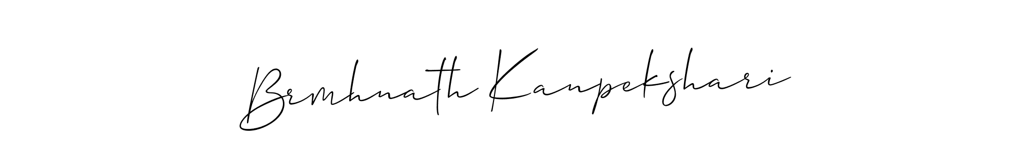 Best and Professional Signature Style for Brmhnath Kanpekshari. Allison_Script Best Signature Style Collection. Brmhnath Kanpekshari signature style 2 images and pictures png