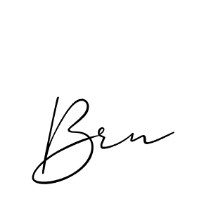 How to Draw Brn signature style? Allison_Script is a latest design signature styles for name Brn. Brn signature style 2 images and pictures png