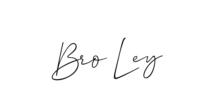 Also You can easily find your signature by using the search form. We will create Bro Ley name handwritten signature images for you free of cost using Allison_Script sign style. Bro Ley signature style 2 images and pictures png