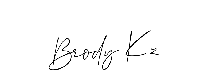 Once you've used our free online signature maker to create your best signature Allison_Script style, it's time to enjoy all of the benefits that Brody Kz name signing documents. Brody Kz signature style 2 images and pictures png