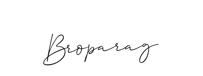 Once you've used our free online signature maker to create your best signature Allison_Script style, it's time to enjoy all of the benefits that Broparag name signing documents. Broparag signature style 2 images and pictures png