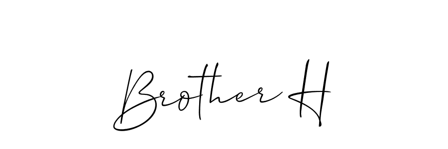 See photos of Brother H official signature by Spectra . Check more albums & portfolios. Read reviews & check more about Allison_Script font. Brother H signature style 2 images and pictures png