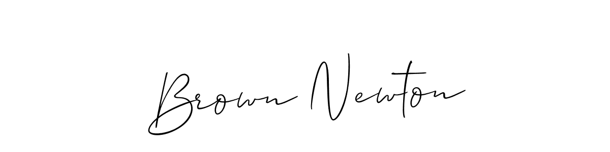 This is the best signature style for the Brown Newton name. Also you like these signature font (Allison_Script). Mix name signature. Brown Newton signature style 2 images and pictures png