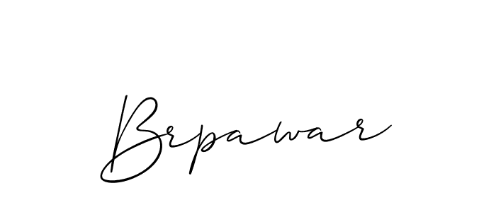 Make a beautiful signature design for name Brpawar. Use this online signature maker to create a handwritten signature for free. Brpawar signature style 2 images and pictures png