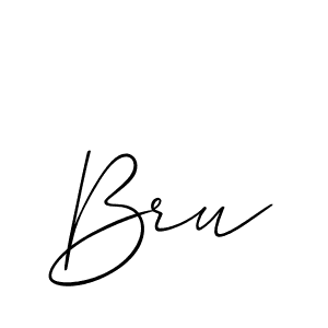 Similarly Allison_Script is the best handwritten signature design. Signature creator online .You can use it as an online autograph creator for name Bru. Bru signature style 2 images and pictures png