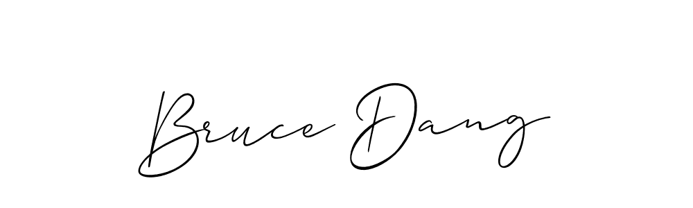 See photos of Bruce Dang official signature by Spectra . Check more albums & portfolios. Read reviews & check more about Allison_Script font. Bruce Dang signature style 2 images and pictures png