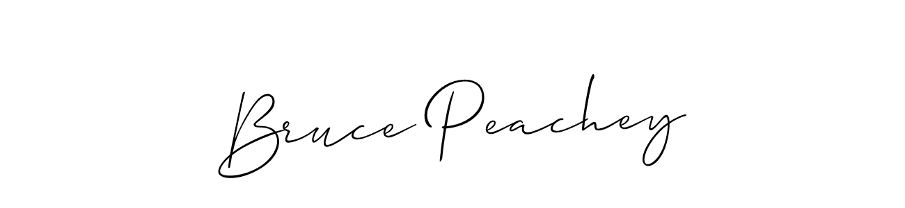 Make a short Bruce Peachey signature style. Manage your documents anywhere anytime using Allison_Script. Create and add eSignatures, submit forms, share and send files easily. Bruce Peachey signature style 2 images and pictures png