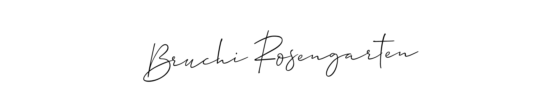 How to Draw Bruchi Rosengarten signature style? Allison_Script is a latest design signature styles for name Bruchi Rosengarten. Bruchi Rosengarten signature style 2 images and pictures png