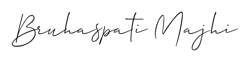 A classic penmanship look for Bruhaspati Majhi. The Allison_Script font brings timeless elegance and confidence to every signed document. Bruhaspati Majhi signature style 2 images and pictures png