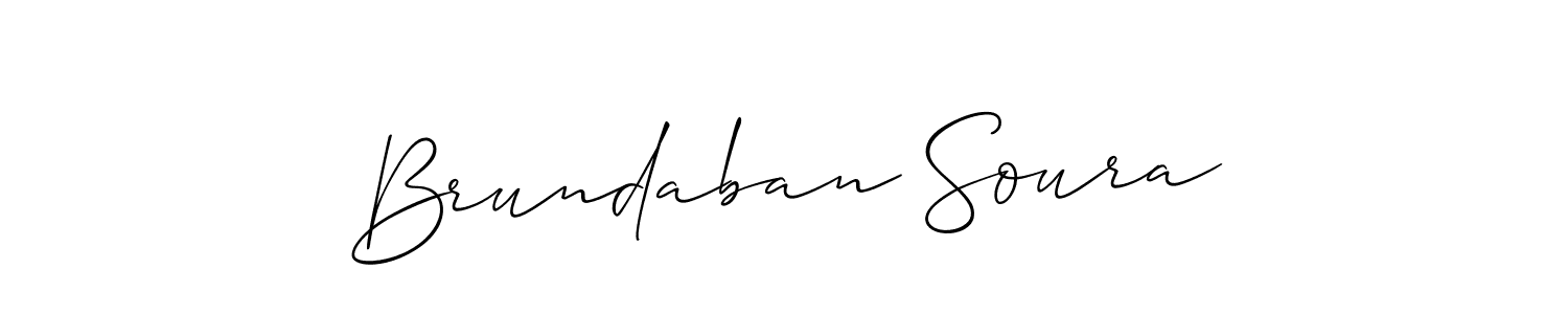 Similarly Allison_Script is the best handwritten signature design. Signature creator online .You can use it as an online autograph creator for name Brundaban Soura. Brundaban Soura signature style 2 images and pictures png