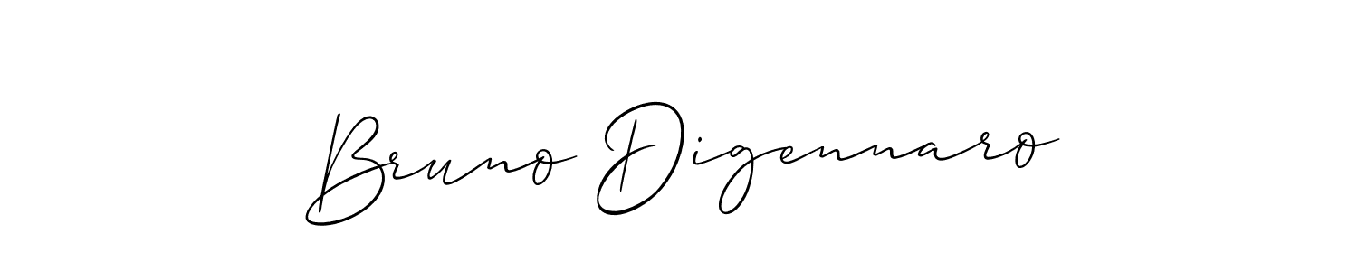 How to make Bruno Digennaro signature? Allison_Script is a professional autograph style. Create handwritten signature for Bruno Digennaro name. Bruno Digennaro signature style 2 images and pictures png