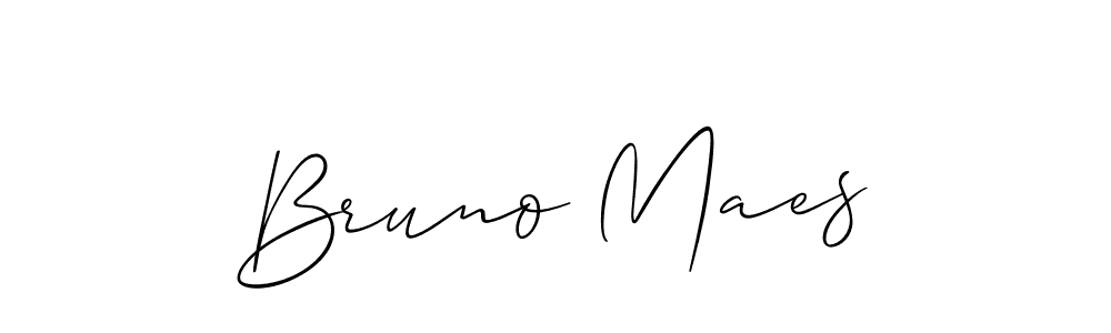 Make a beautiful signature design for name Bruno Maes. Use this online signature maker to create a handwritten signature for free. Bruno Maes signature style 2 images and pictures png