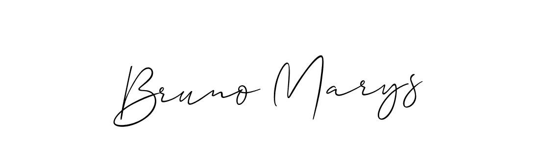 Best and Professional Signature Style for Bruno Marys. Allison_Script Best Signature Style Collection. Bruno Marys signature style 2 images and pictures png