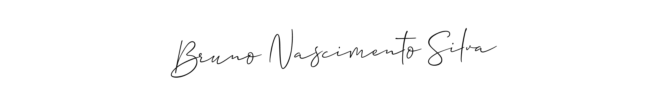 Make a beautiful signature design for name Bruno Nascimento Silva. Use this online signature maker to create a handwritten signature for free. Bruno Nascimento Silva signature style 2 images and pictures png