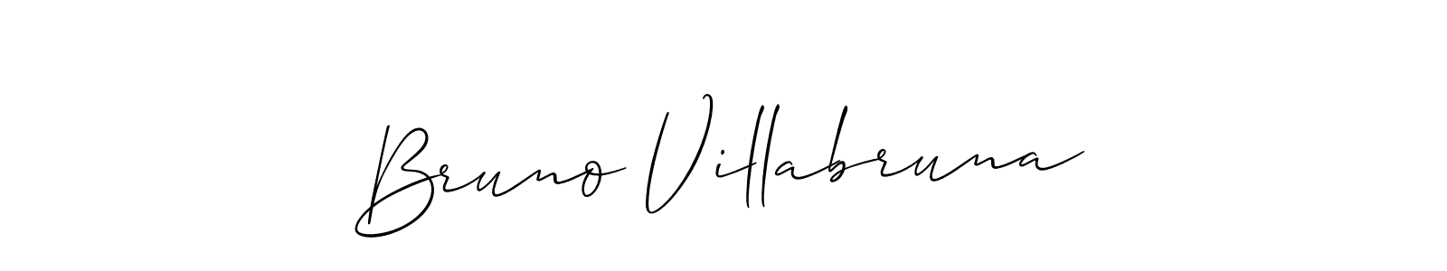 Similarly Allison_Script is the best handwritten signature design. Signature creator online .You can use it as an online autograph creator for name Bruno Villabruna. Bruno Villabruna signature style 2 images and pictures png