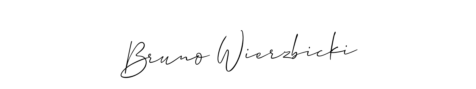 Here are the top 10 professional signature styles for the name Bruno Wierzbicki. These are the best autograph styles you can use for your name. Bruno Wierzbicki signature style 2 images and pictures png