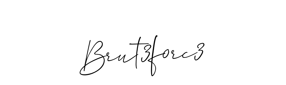 Also You can easily find your signature by using the search form. We will create Brut3f0rc3 name handwritten signature images for you free of cost using Allison_Script sign style. Brut3f0rc3 signature style 2 images and pictures png