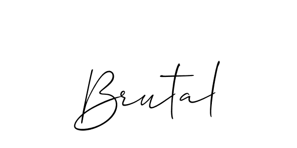 Here are the top 10 professional signature styles for the name Brutal. These are the best autograph styles you can use for your name. Brutal signature style 2 images and pictures png