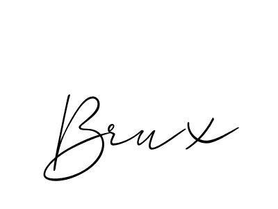 Once you've used our free online signature maker to create your best signature Allison_Script style, it's time to enjoy all of the benefits that Brux name signing documents. Brux signature style 2 images and pictures png