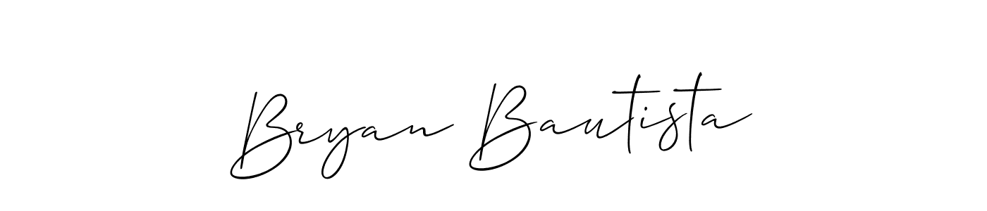 This is the best signature style for the Bryan Bautista name. Also you like these signature font (Allison_Script). Mix name signature. Bryan Bautista signature style 2 images and pictures png