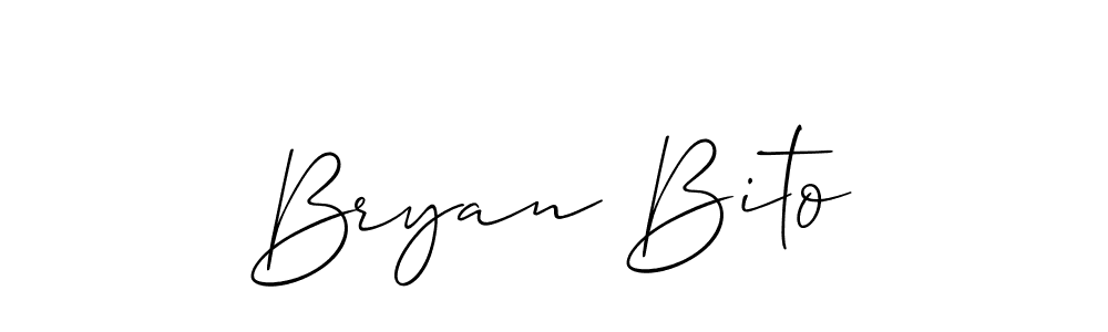 Make a beautiful signature design for name Bryan Bito. Use this online signature maker to create a handwritten signature for free. Bryan Bito signature style 2 images and pictures png