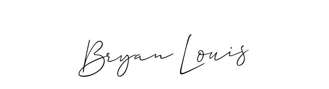 Once you've used our free online signature maker to create your best signature Allison_Script style, it's time to enjoy all of the benefits that Bryan Louis name signing documents. Bryan Louis signature style 2 images and pictures png