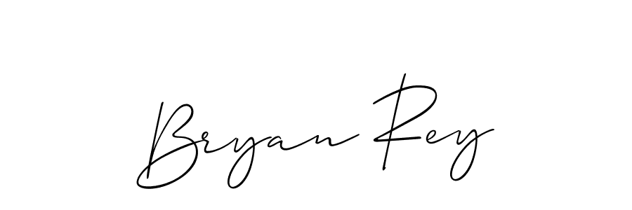 How to make Bryan Rey signature? Allison_Script is a professional autograph style. Create handwritten signature for Bryan Rey name. Bryan Rey signature style 2 images and pictures png