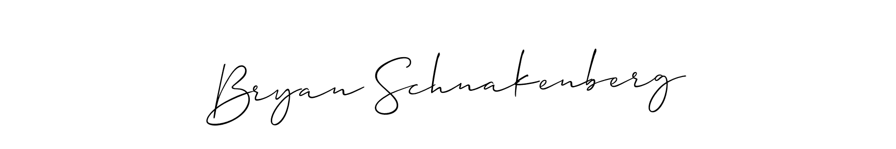You should practise on your own different ways (Allison_Script) to write your name (Bryan Schnakenberg) in signature. don't let someone else do it for you. Bryan Schnakenberg signature style 2 images and pictures png