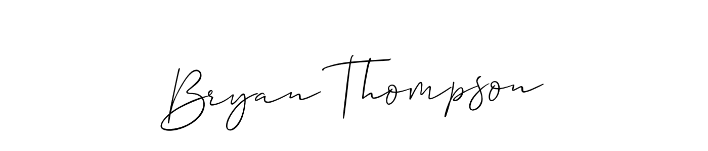 Make a beautiful signature design for name Bryan Thompson. Use this online signature maker to create a handwritten signature for free. Bryan Thompson signature style 2 images and pictures png