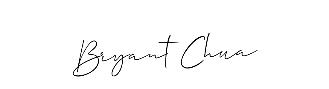 Bryant Chua stylish signature style. Best Handwritten Sign (Allison_Script) for my name. Handwritten Signature Collection Ideas for my name Bryant Chua. Bryant Chua signature style 2 images and pictures png