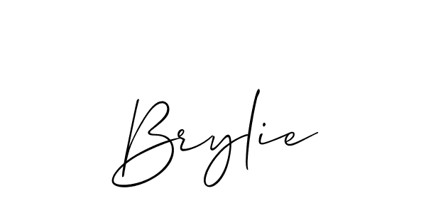 if you are searching for the best signature style for your name Brylie. so please give up your signature search. here we have designed multiple signature styles  using Allison_Script. Brylie signature style 2 images and pictures png