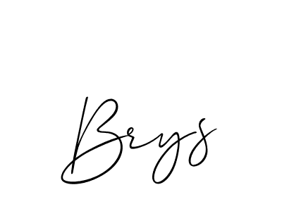 You should practise on your own different ways (Allison_Script) to write your name (Brys) in signature. don't let someone else do it for you. Brys signature style 2 images and pictures png