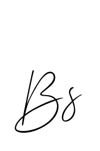 How to make Bs name signature. Use Allison_Script style for creating short signs online. This is the latest handwritten sign. Bs signature style 2 images and pictures png