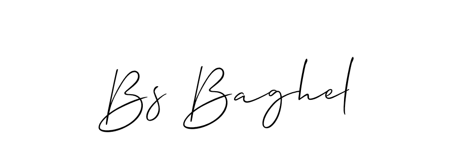 if you are searching for the best signature style for your name Bs Baghel. so please give up your signature search. here we have designed multiple signature styles  using Allison_Script. Bs Baghel signature style 2 images and pictures png