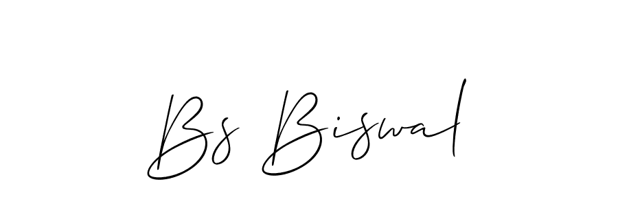 Bs Biswal stylish signature style. Best Handwritten Sign (Allison_Script) for my name. Handwritten Signature Collection Ideas for my name Bs Biswal. Bs Biswal signature style 2 images and pictures png