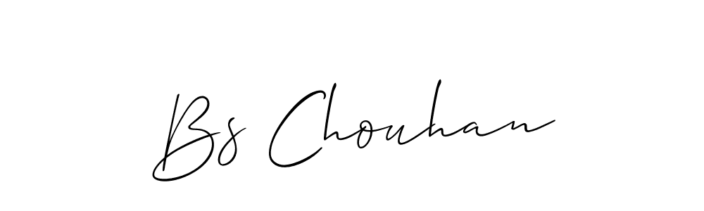 It looks lik you need a new signature style for name Bs Chouhan. Design unique handwritten (Allison_Script) signature with our free signature maker in just a few clicks. Bs Chouhan signature style 2 images and pictures png
