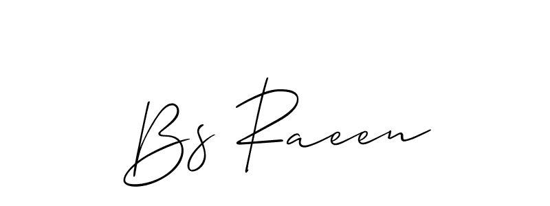 How to Draw Bs Raeen signature style? Allison_Script is a latest design signature styles for name Bs Raeen. Bs Raeen signature style 2 images and pictures png