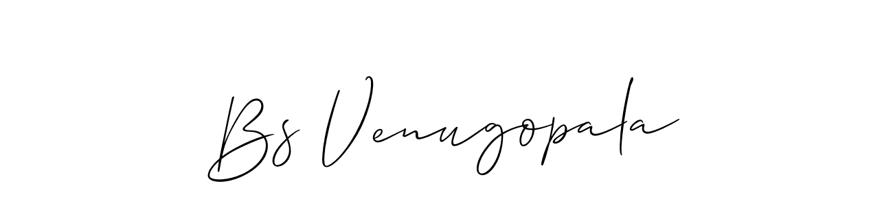Best and Professional Signature Style for Bs Venugopala. Allison_Script Best Signature Style Collection. Bs Venugopala signature style 2 images and pictures png