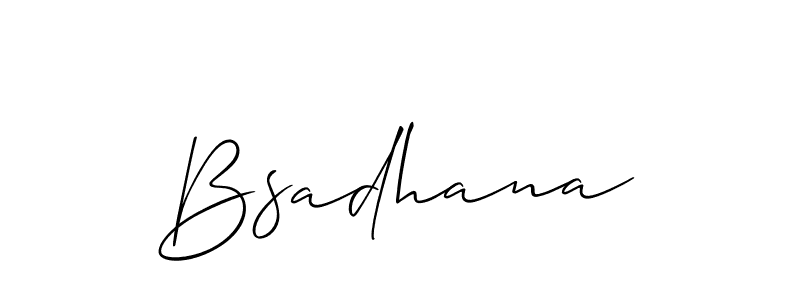 Check out images of Autograph of Bsadhana name. Actor Bsadhana Signature Style. Allison_Script is a professional sign style online. Bsadhana signature style 2 images and pictures png