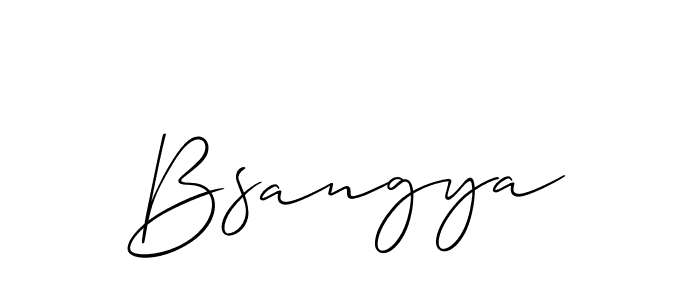 Here are the top 10 professional signature styles for the name Bsangya. These are the best autograph styles you can use for your name. Bsangya signature style 2 images and pictures png