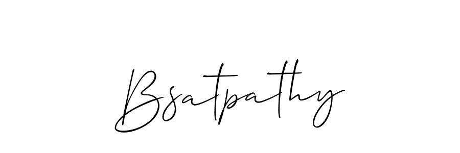 You can use this online signature creator to create a handwritten signature for the name Bsatpathy. This is the best online autograph maker. Bsatpathy signature style 2 images and pictures png