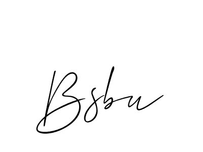 You should practise on your own different ways (Allison_Script) to write your name (Bsbu) in signature. don't let someone else do it for you. Bsbu signature style 2 images and pictures png